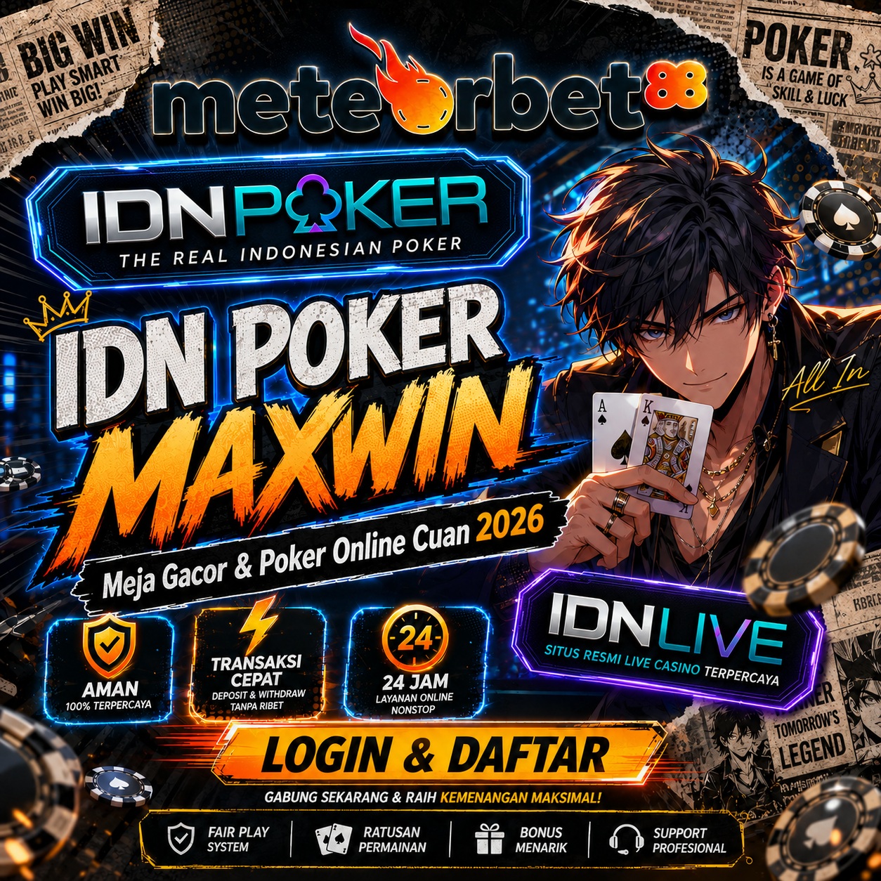 METEORBET88 IDN Poker